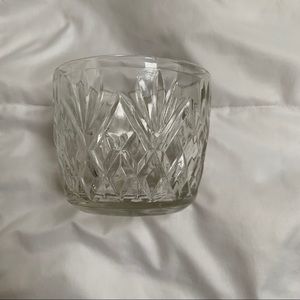 Vintage glass cup